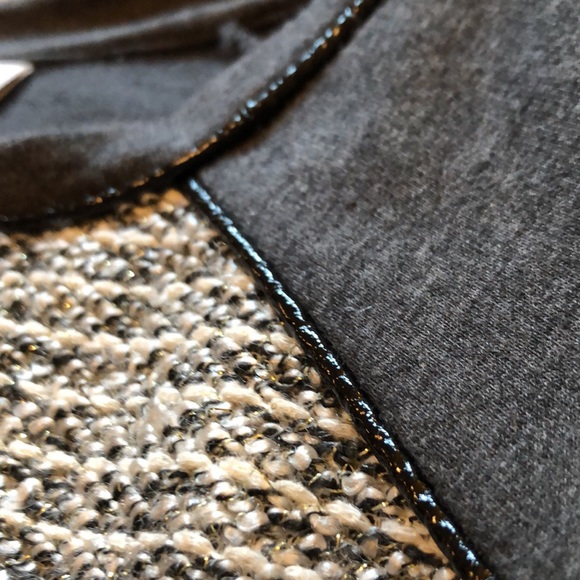 Gray & black cotton lounge top Jaclyn Smith - Picture 8 of 10